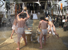 妙光寺　荒行の様子