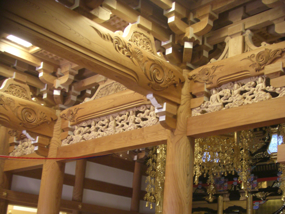木鼻 獅子 彫刻 現状品 寺院 仏閣 だんじり 欄間 木彫り