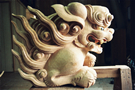 木鼻（獅子）
